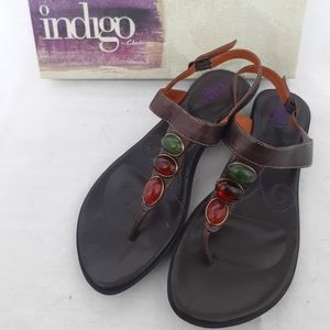 Brown Sandals from Indigo by Clark's